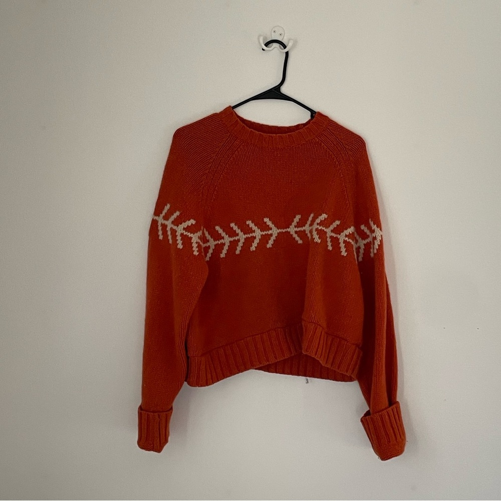 Gap Orange sweater size large